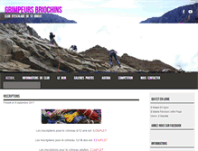 Tablet Screenshot of grimpeursbriochins.org